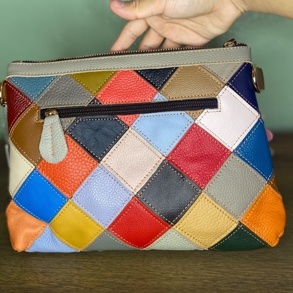 Real leather bag - Picture 2 of 2